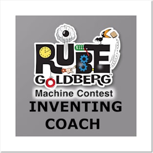 RGMC - Inventing Coach - Black letters Posters and Art